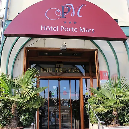 Porte Mars - Gare Centre Arena מלון ריימס